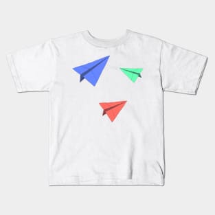 Paper Planes Sticker Pack Multicolor Kids T-Shirt